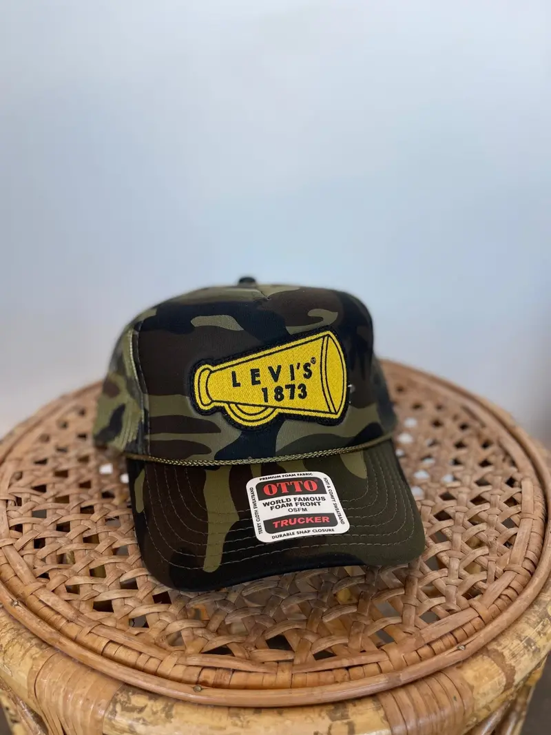 Levi's 1873 Patch Camo Hat 1