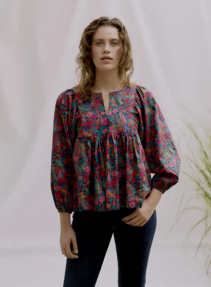 Liberty Sewing Patterns Esther Tunic Top 1