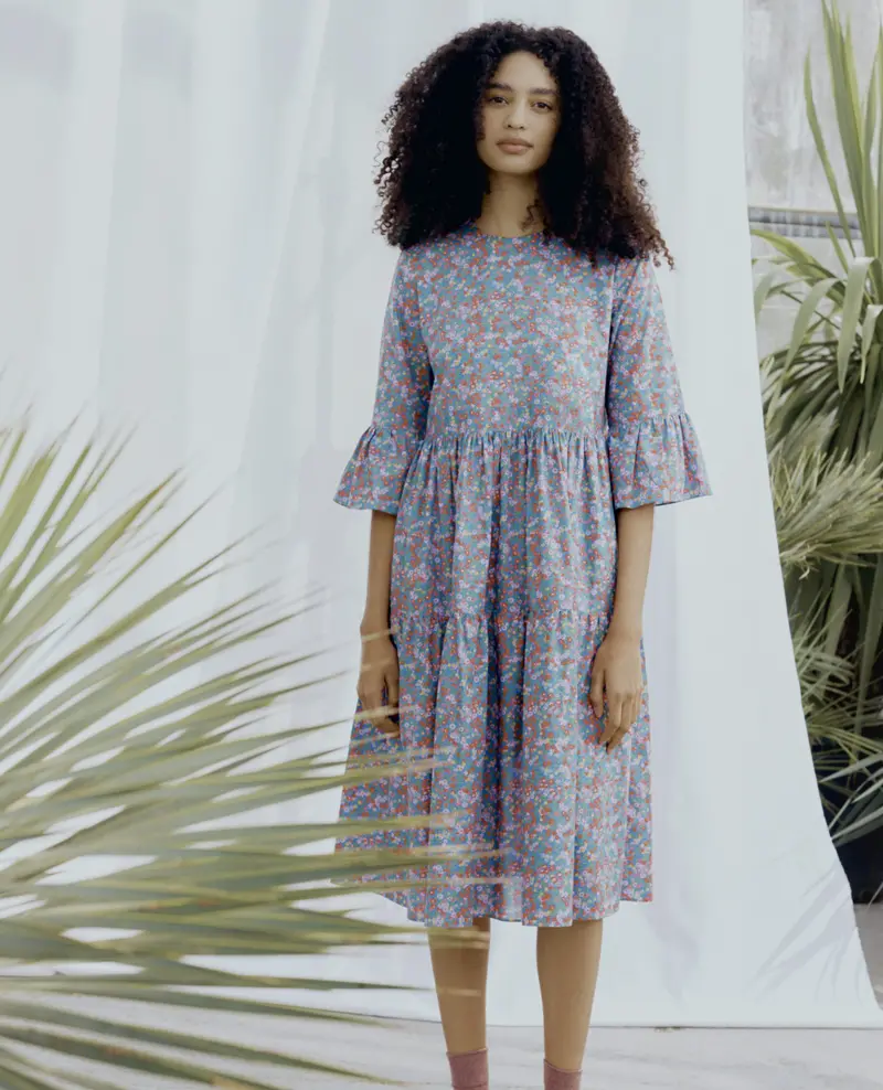Liberty Sewing Patterns Natasha Tiered Dress 1