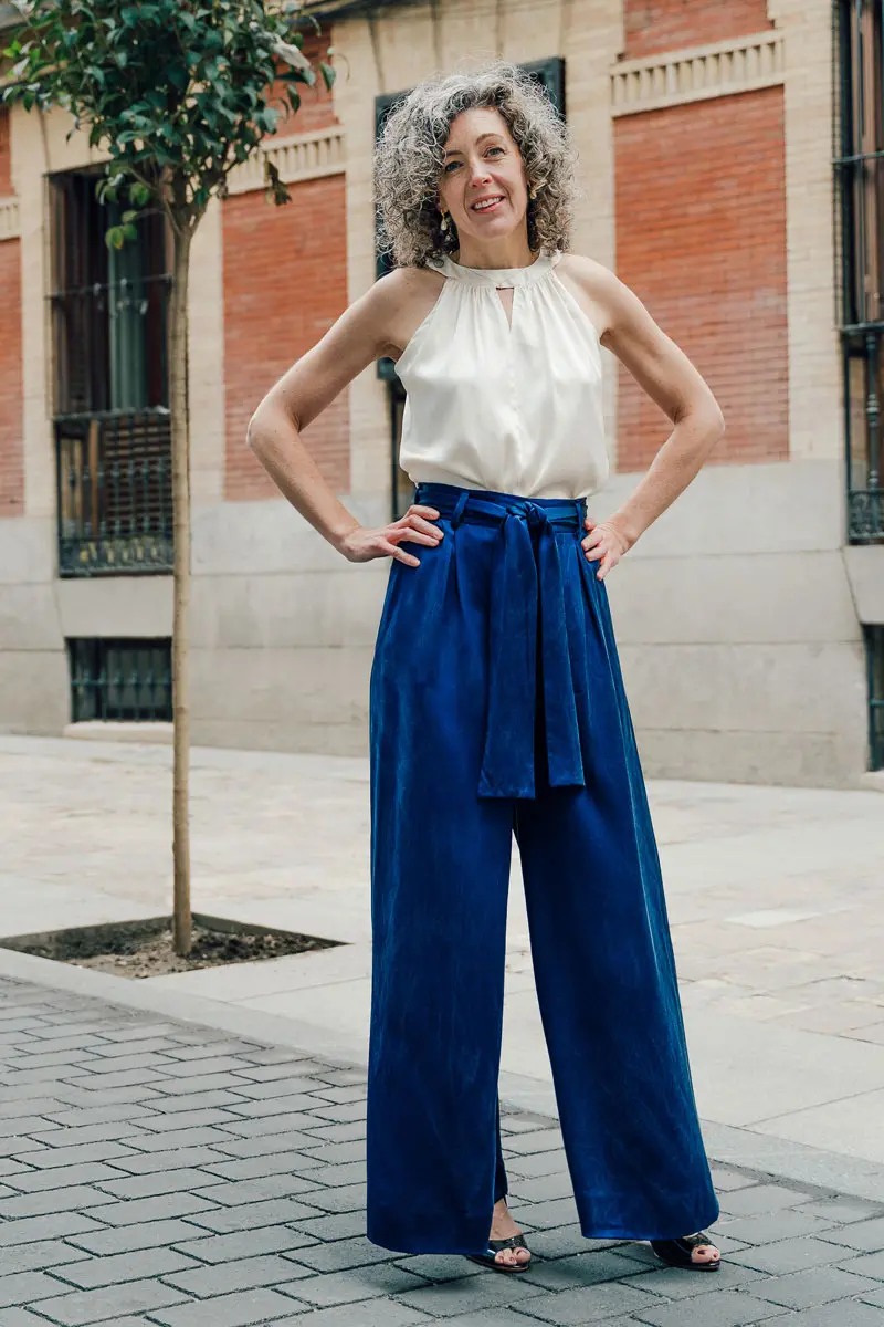 Liesl + Co Cannes Wide-Legged Trousers 1