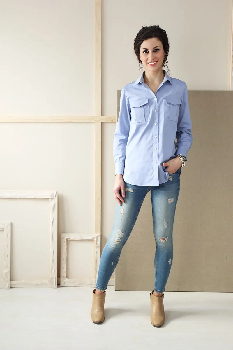 Liesl + Co Classic Shirt 1