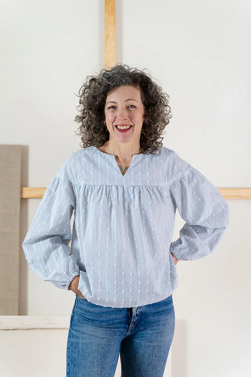 Liesl + Co Positano Blouse And Dress - Printed Copy Shop (+£7.00) 1
