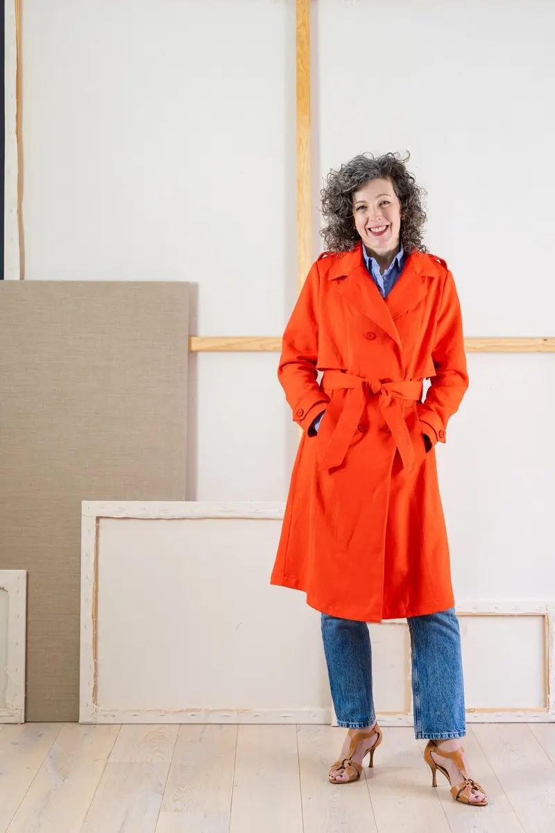 Liesl + Co Prado Trench Coat - Printed Copy Shop (+£7.00) 1