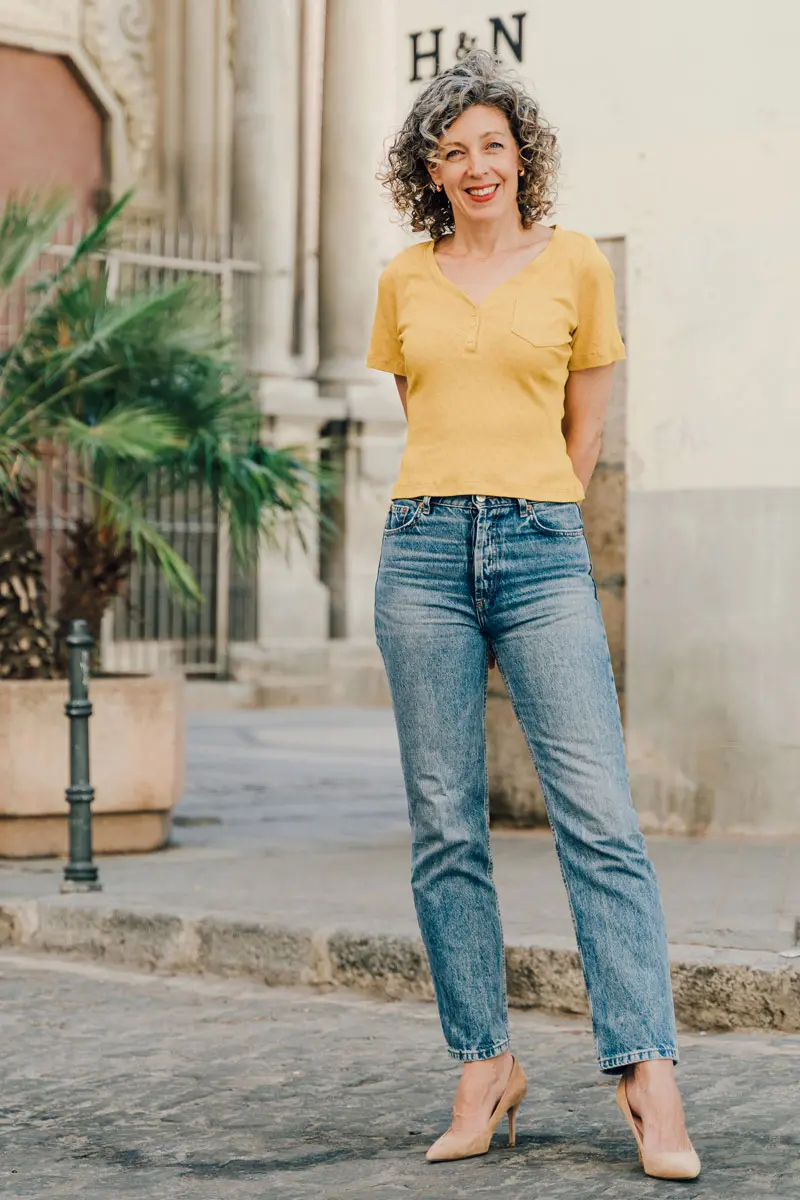 Liesl + Co Strasbourg Henley Bodysuit And Top 1