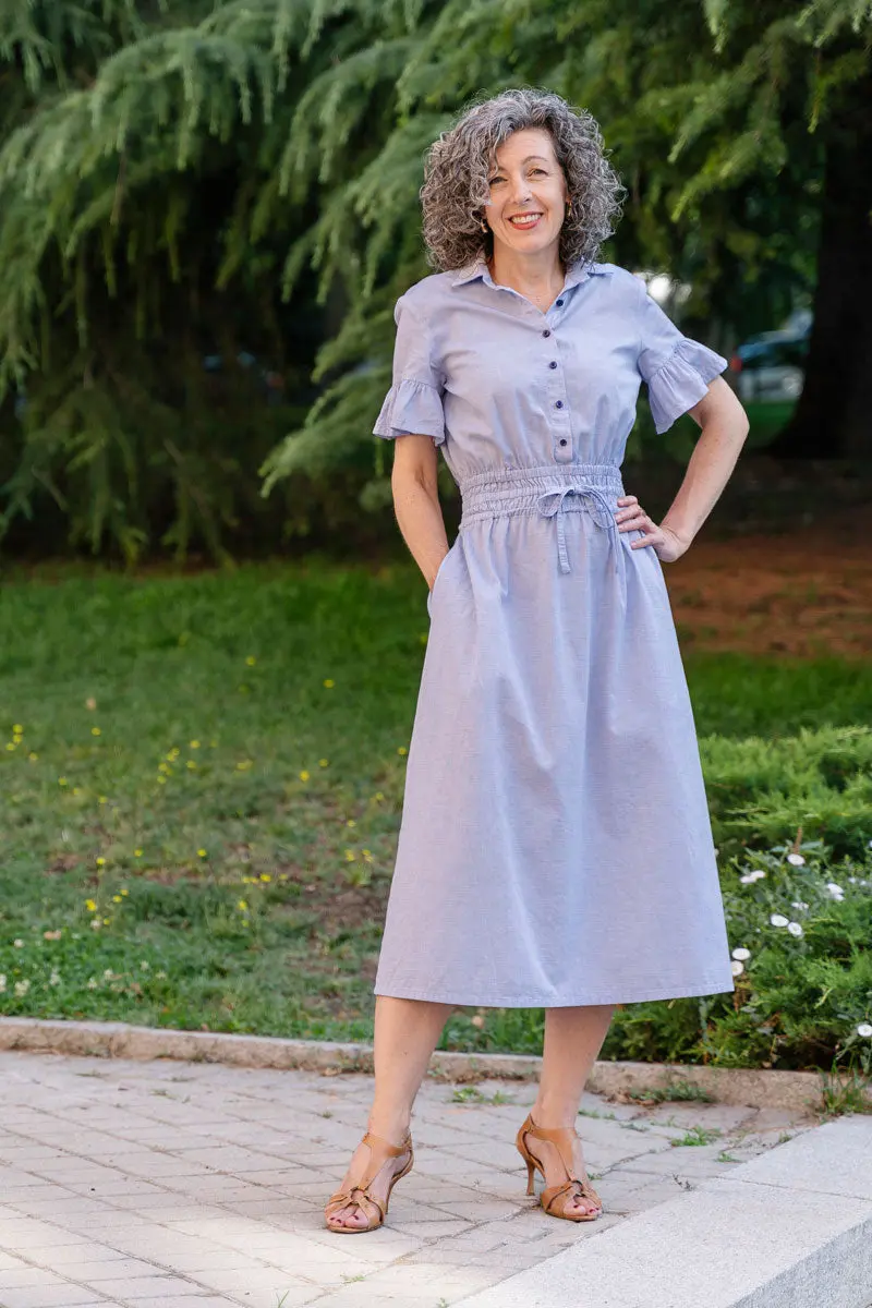 Liesl + Co Tomigaya Shirt Dress 1