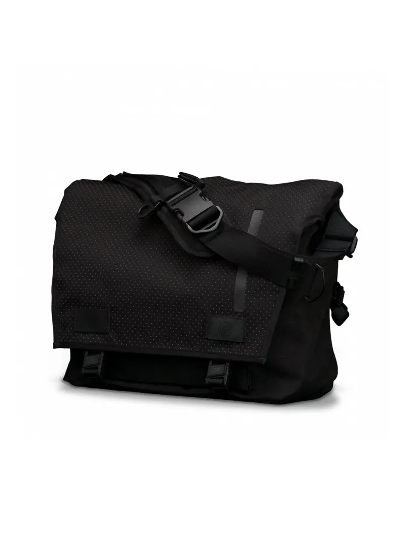 Life Behind Bars The Echelon M Eclipse 32L Messenger Bag Black Reflective 1