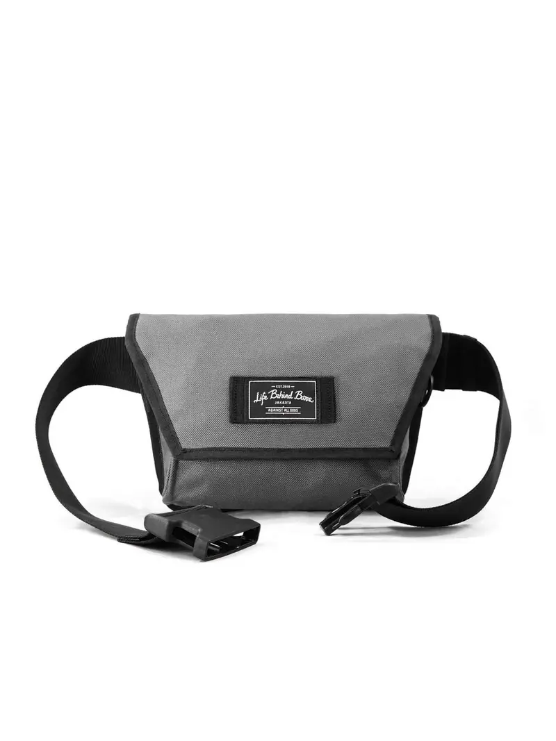 Life Behind Bars The Musette Hip Pouch Grey 1