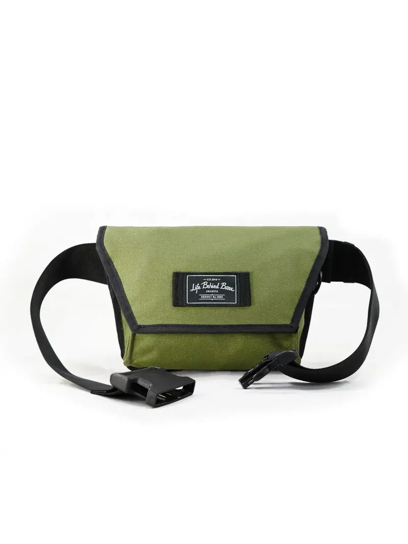 Life Behind Bars The Musette Hip Pouch Olive 1