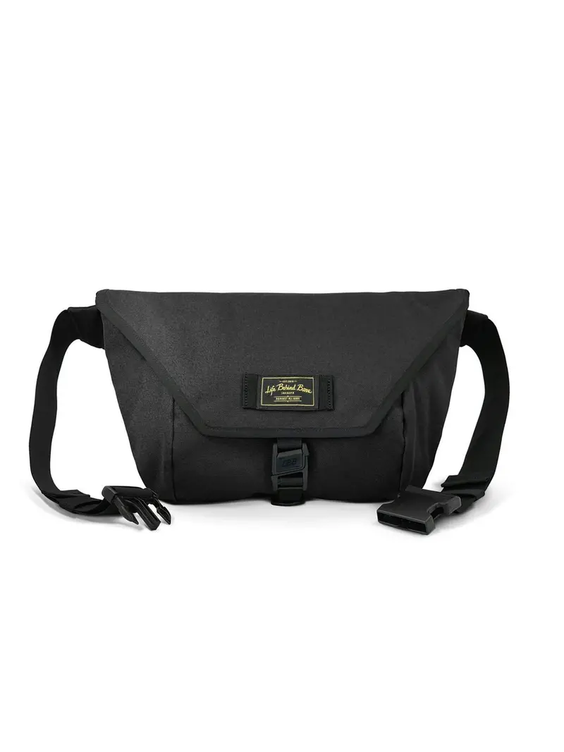 Life Behind Bars The Slingshot 9L Sling Bag Black 1