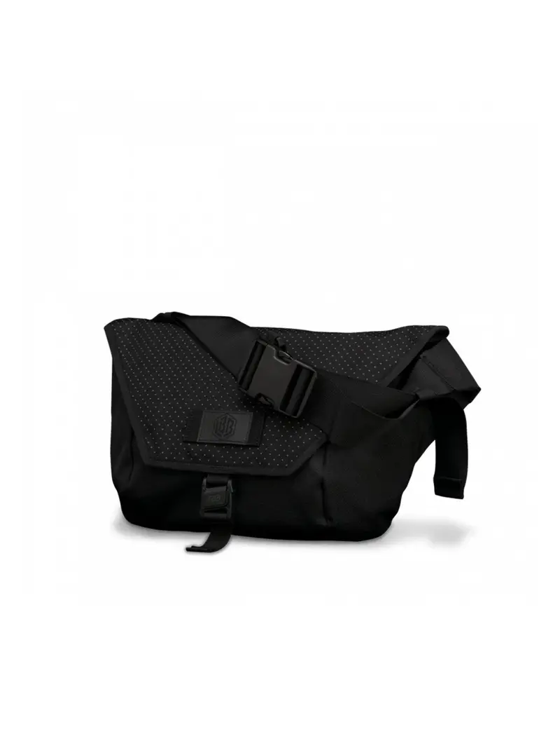 Life Behind Bars The Slingshot Eclipse 9L Sling Bag Black Reflective 1