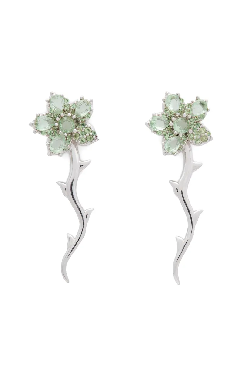 Lime Vine Earring 1