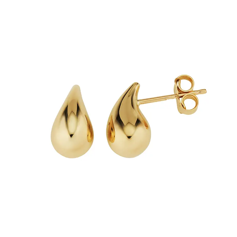 Liquid Gold Raindrop Earrings 1