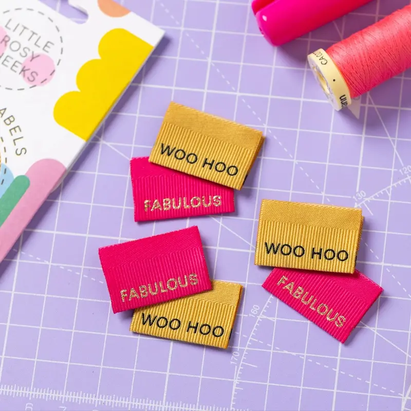 Little Rosy Cheeks 'Fabulous / Woo Hoo' Labels 1