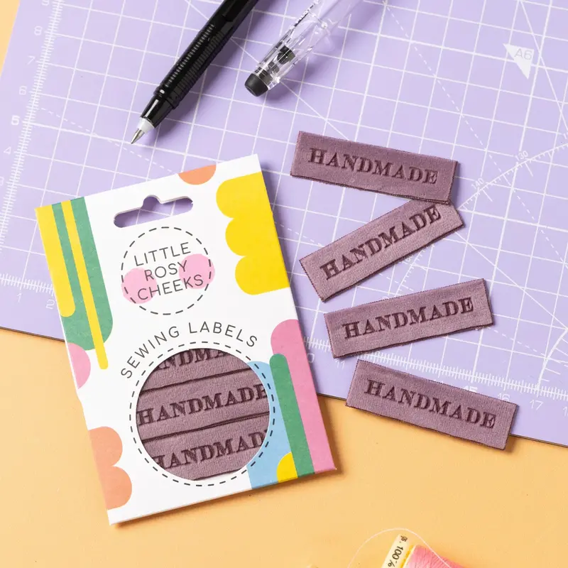 Little Rosy Cheeks 'Handmade Velvet' Labels 1