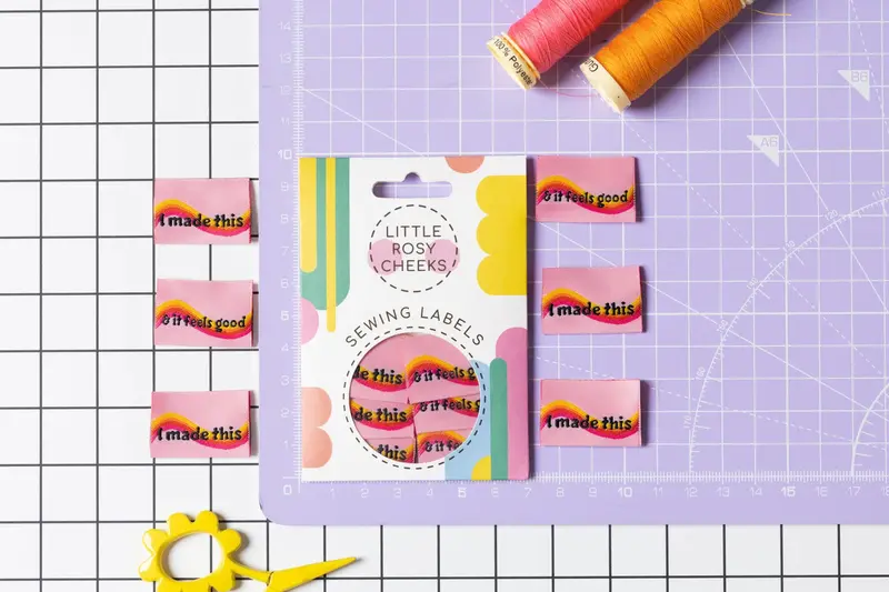 Little Rosy Cheeks 'It Feels Good' Labels 1