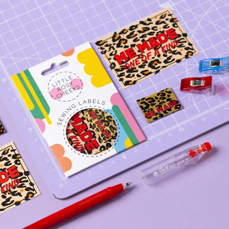 Little Rosy Cheeks Leopard Label And Patch Pack 1