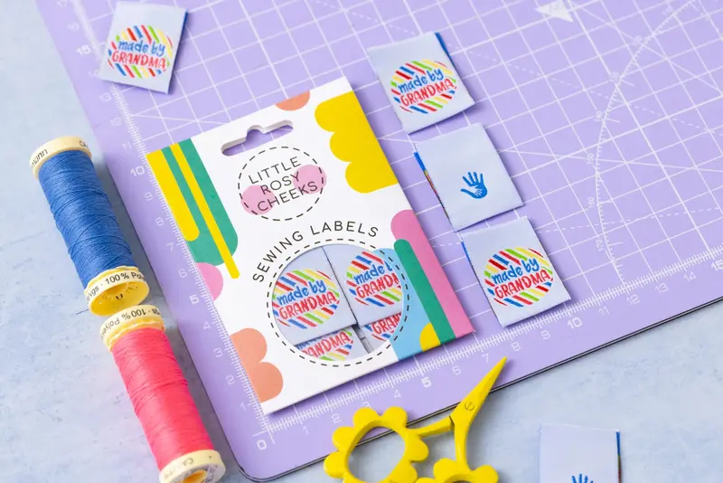 Little Rosy Cheeks 'Made By Grandma' Labels 1
