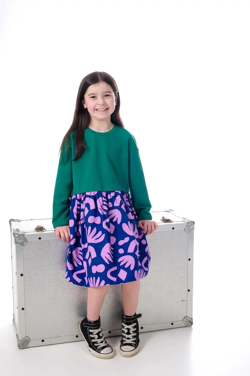 Little Rosy Cheeks Mizzle Dress - Printed Copy Shop (+£7.00) 1