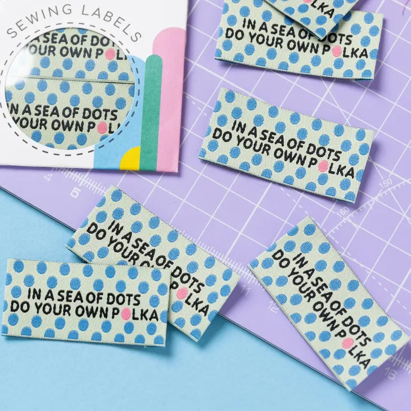 Little Rosy Cheeks 'Sea Of Dots' Labels 1