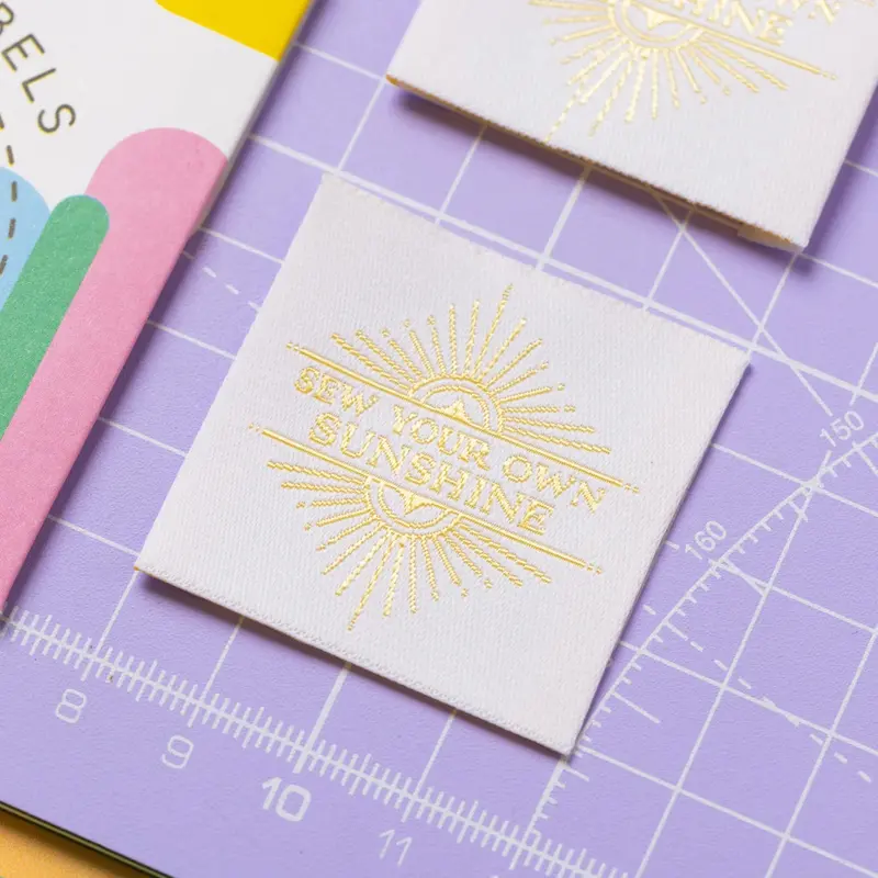 Little Rosy Cheeks 'Sew Your Own Sunshine' Labels 1