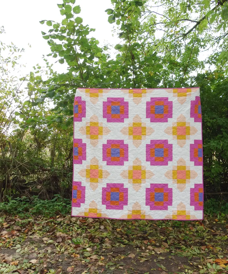 Lou Orth Designs City Lights Quilt Pdf 1