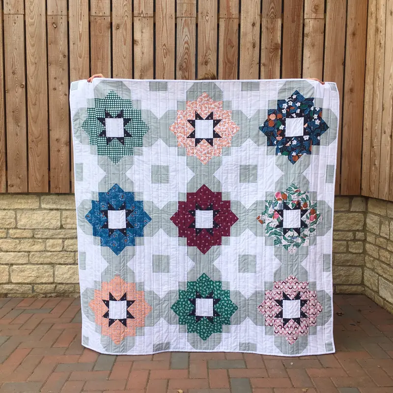 Lou Orth Designs Vintage Tiles Quilt Pdf 1