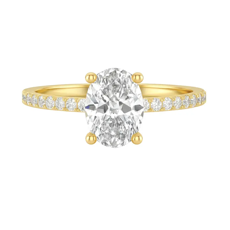 Love Story® Classic Devotion Oval Diamond Engagement Ring 1