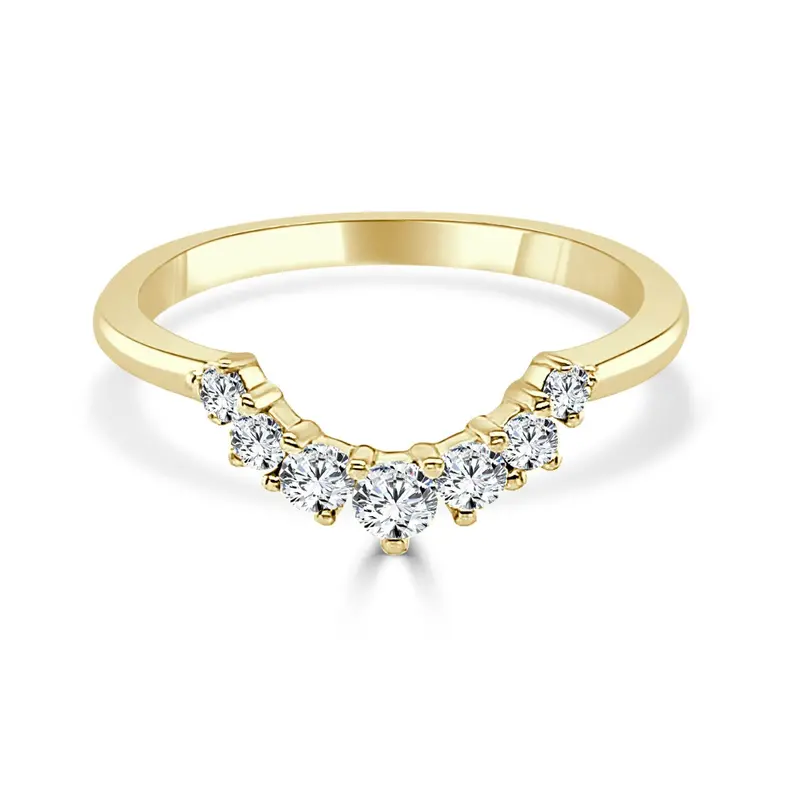 Love Story® Forever Rise Contour Diamond Band 1
