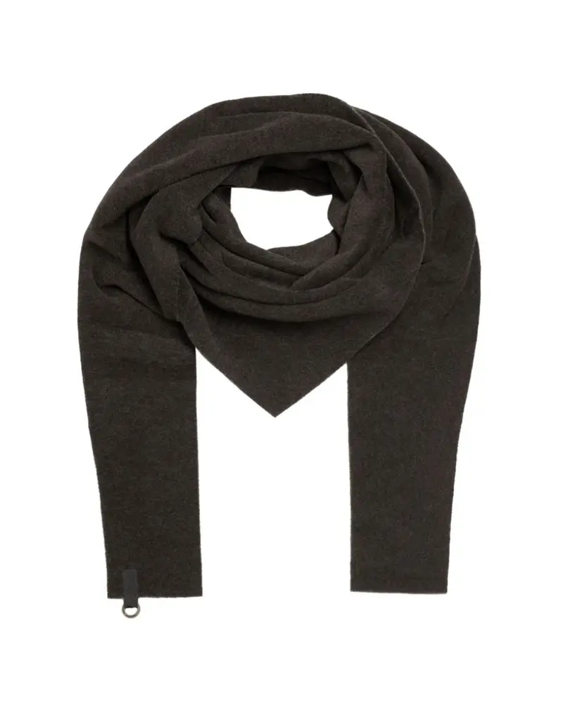 Luxe Fleece Triangle Scarf 2