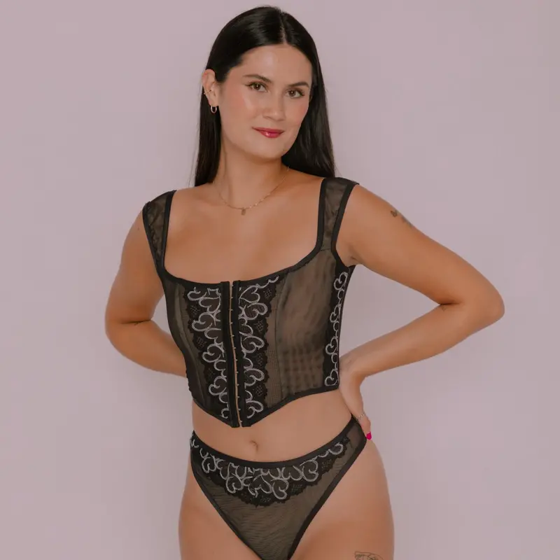 Madalynne Odessa Corset Top And Panty (Free) - Printed Copy Shop (+£5.00) 1