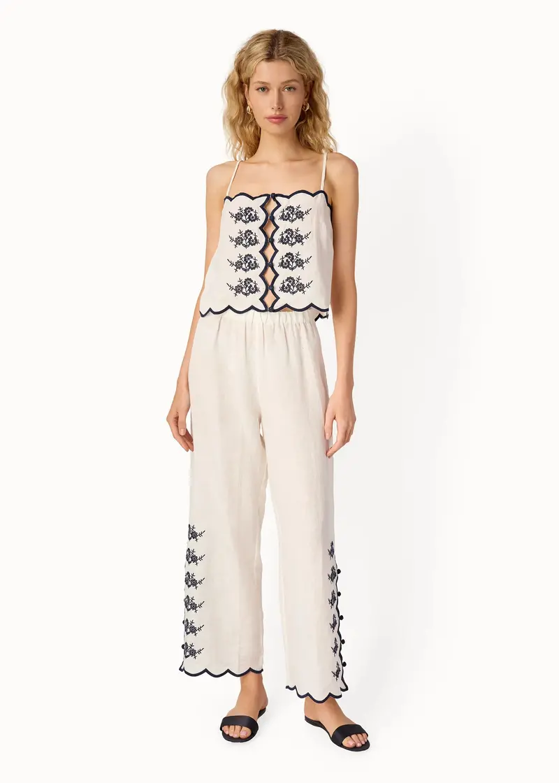 Madrid Linen Pant 1