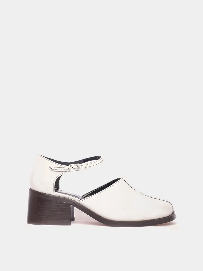 Mafra Cream Heel 1