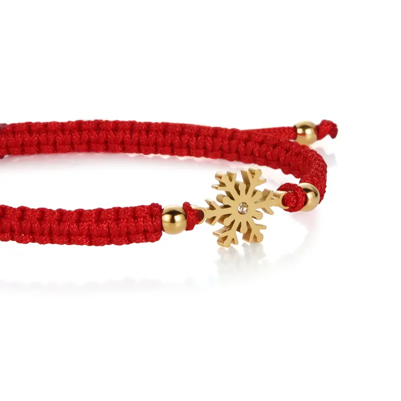 Magic Snowflake Braided Bracelet 1