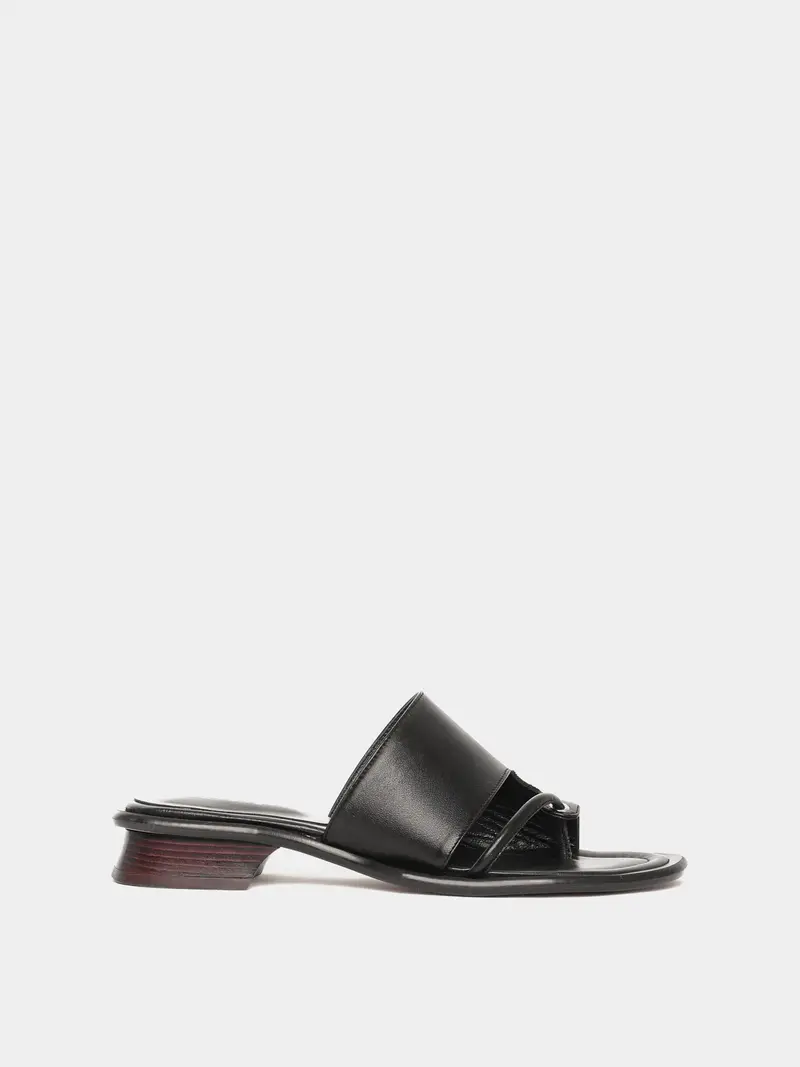 Mallorca Black Sandal 1