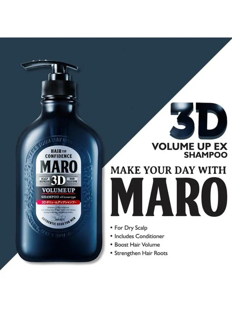 Maro 3D Volume Up Ex Shampoo Incl. Conditioner 1