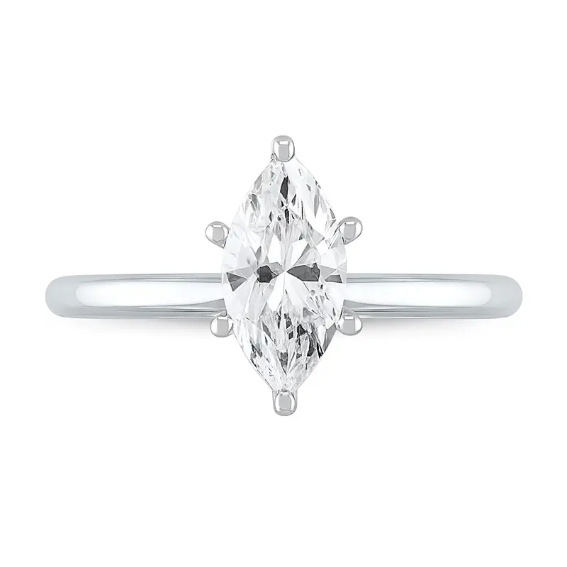 Marquise Diamond Solitaire 1