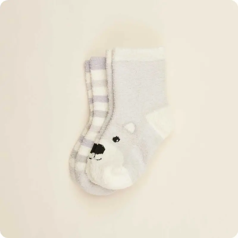 Marshmallow Bear No-Slip Socks 1