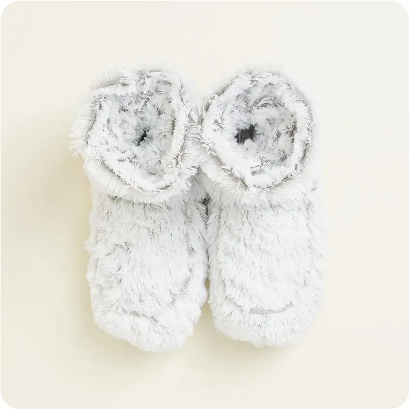 Marshmallow Gray Boots Warmies® 1