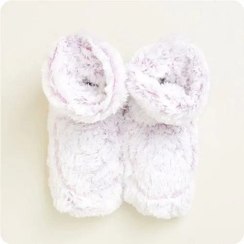 Marshmallow Lavender Boots Warmies® 1