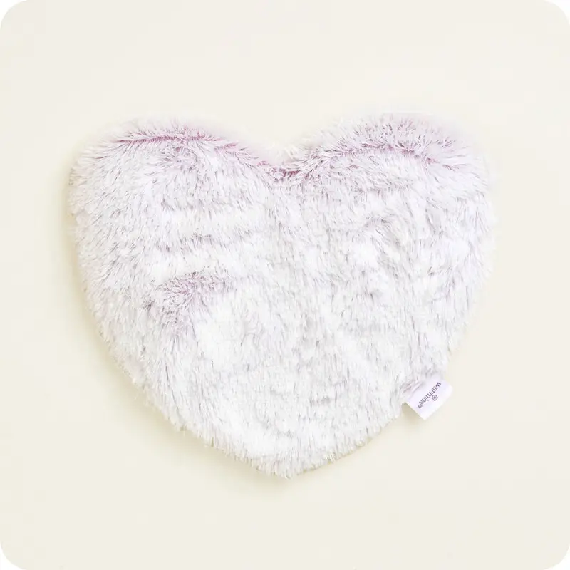 Marshmallow Lavender Heart Heat Pad Warmies 1