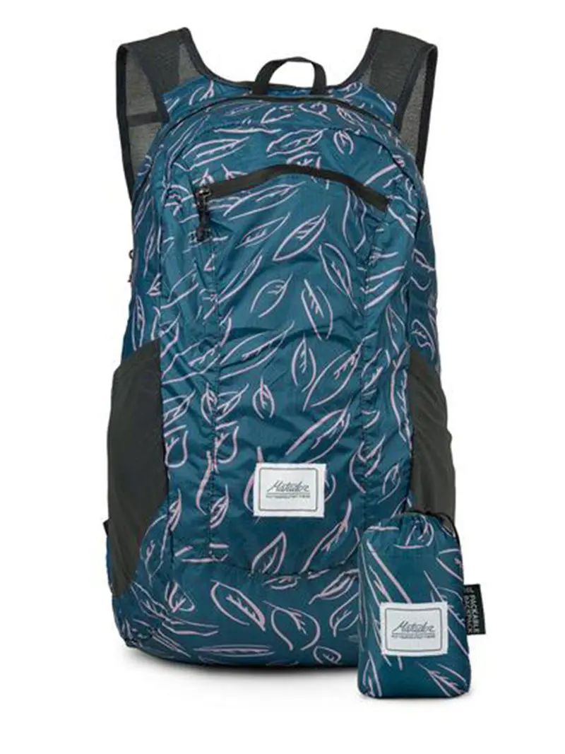 Matador Dl16 Packable Backpack Leaf Pattern 1