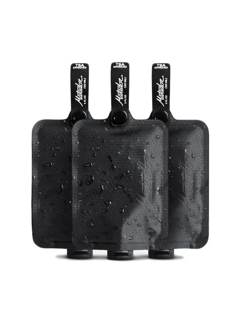Matador Flatpak Toiletry Bottle 3 Pack 1