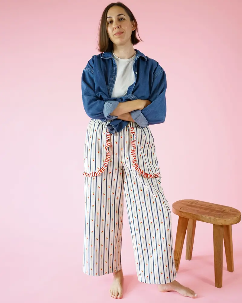 Matchy Matchy Apron Pocket Pants 1