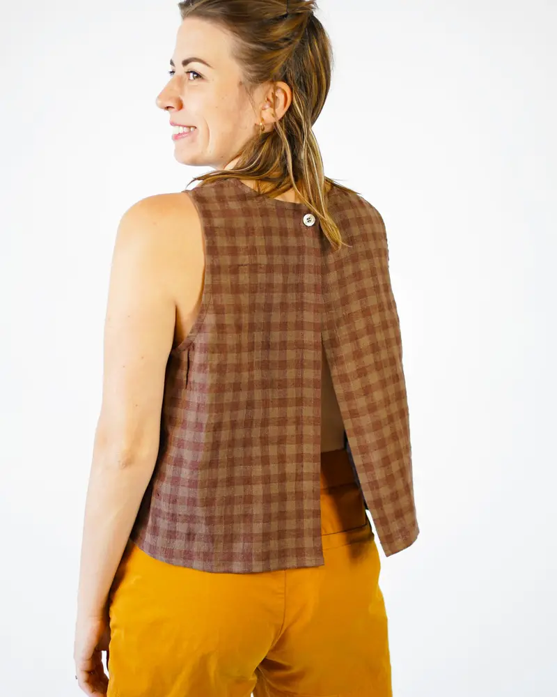 Matchy Matchy Open Back Smock Top 1