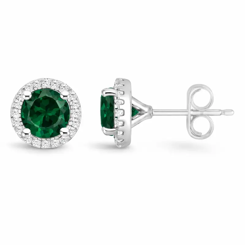 May Lush Emerald Earrings 1