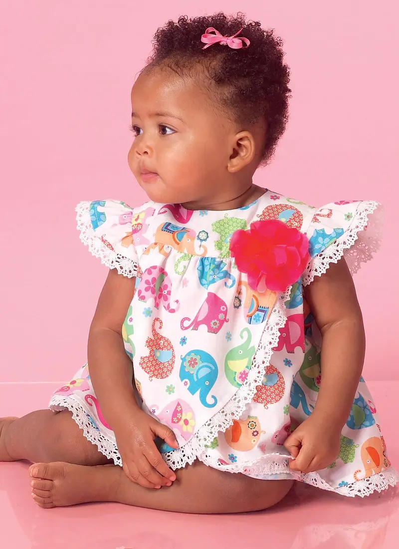 Mccalls Babies' Rompers M7107 1