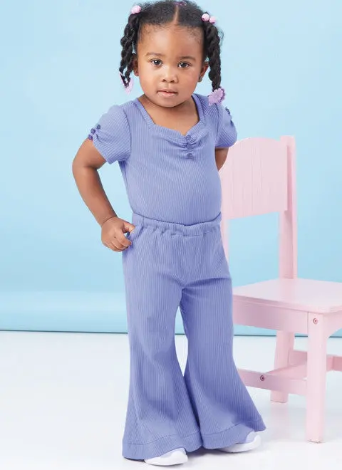 Mccalls Baby/Child Bodysuit & Trousers M8394 1