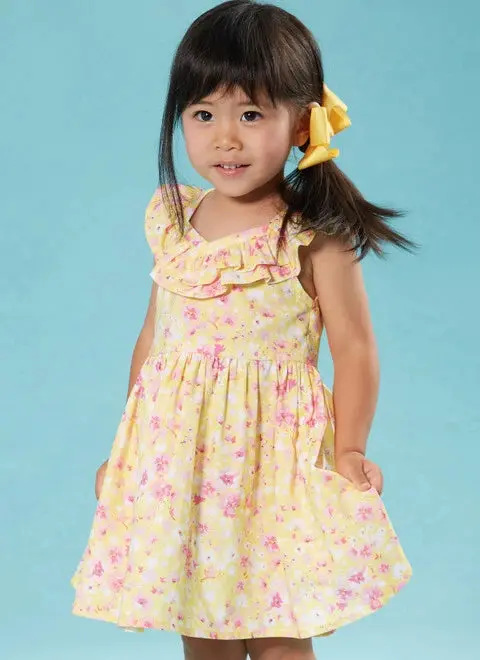 Mccalls Baby/Child Dresses M8372 1