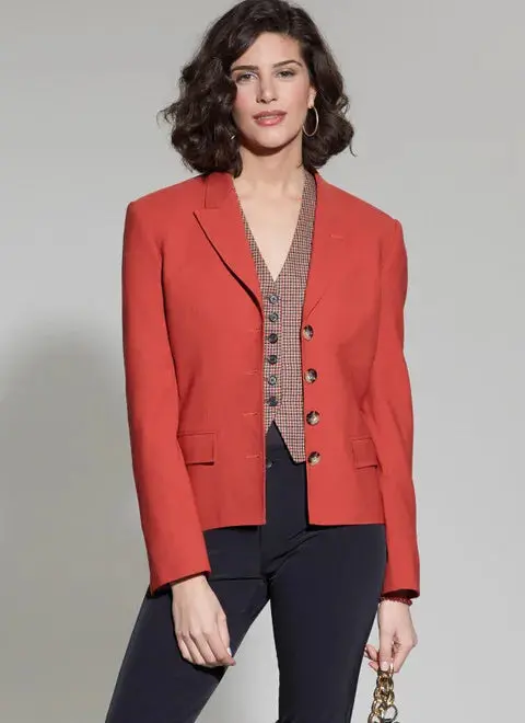 Mccalls Blazer And Waistcoat M8350 1