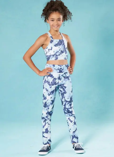 Mccalls Child Jacket, Top And Leggings M8374 1